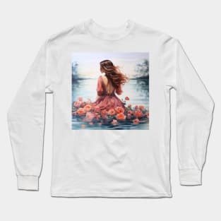 Garden Mermaid Long Sleeve T-Shirt